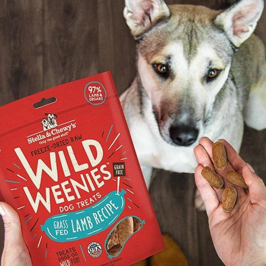Stella & Chewy's 草飼羊肉生肉香腸小食 (3.25oz)