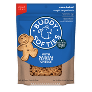 Buddy Biscuits 柔軟系列零食 - 煙肉及芝士味