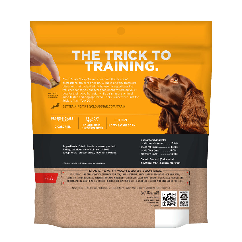 Cloud Star Crunchy Tricky Trainers Dog Treats