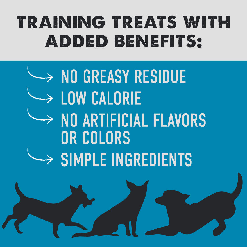 Cloud Star Chewy Tricky Trainers Dog Training Treats - Salmon (8oz)