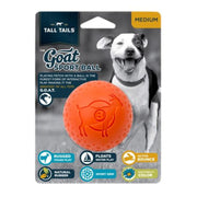 Tall Tails Toy Rubber - G.O.A.T. Ball Medium - 3" Orange