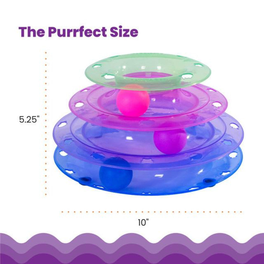 Outward Hound - Catstages Tower of tracks Cat Toy