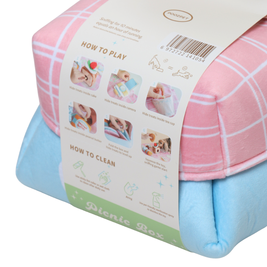 POOZPET - Picnic Box Snuffle Toy