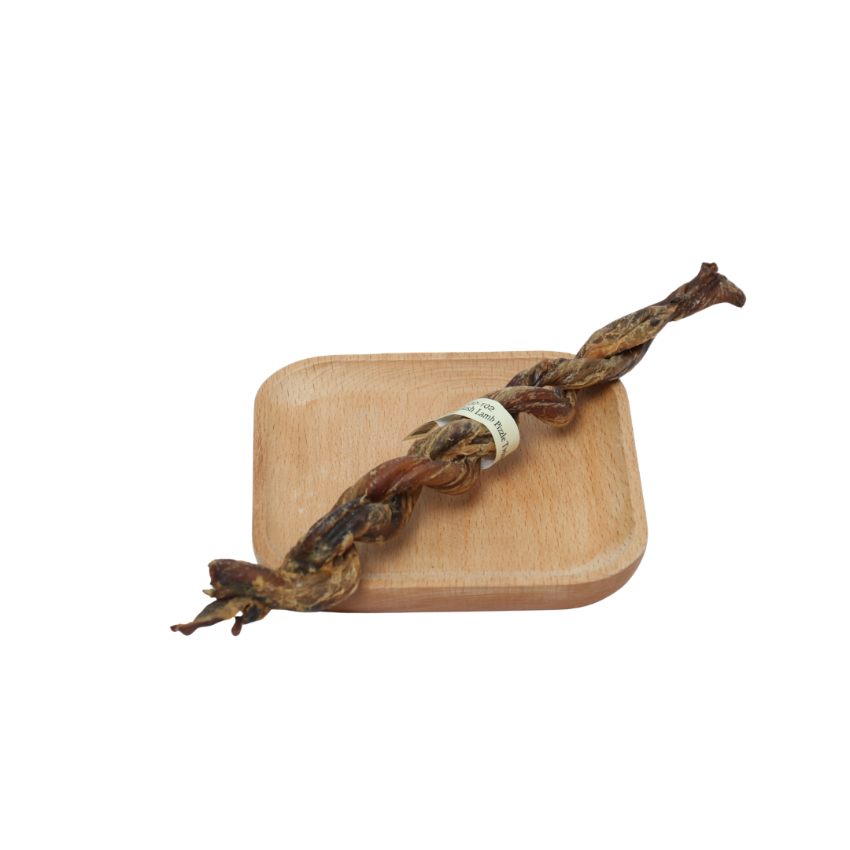 the Dog's Garden - Air Dried Treat - Turkish Lamb Pizzle Twists