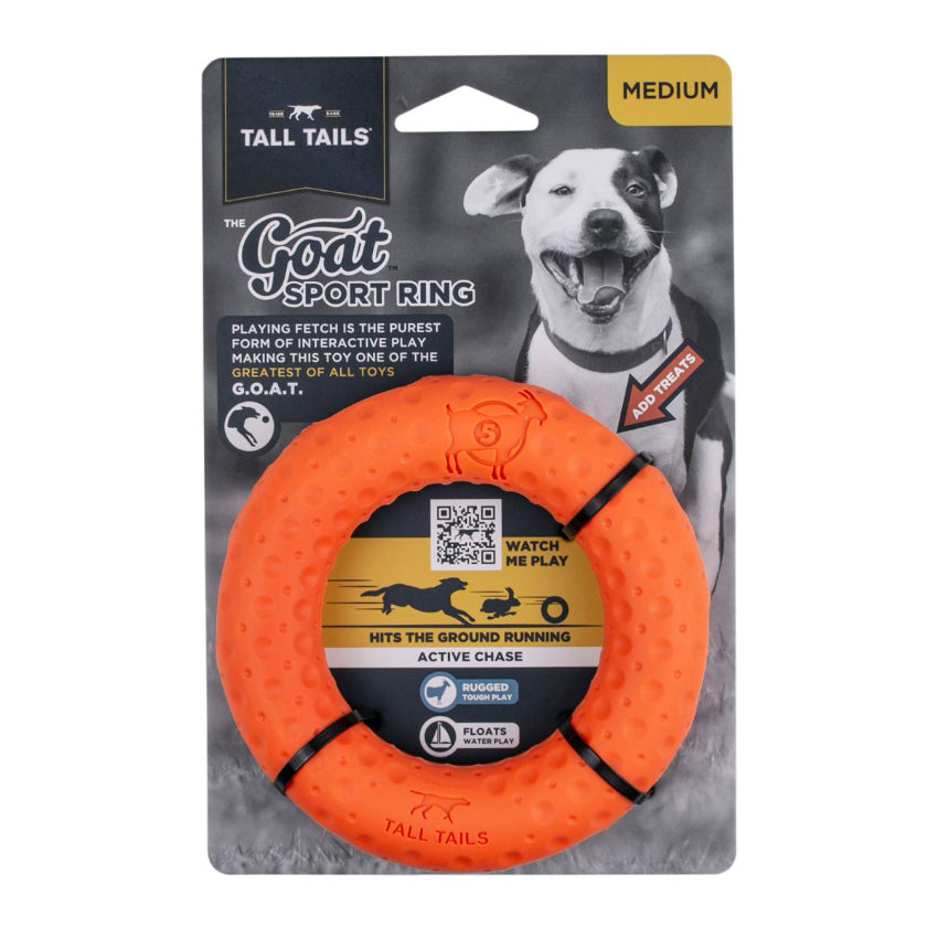 Tall Tails - Rubber Toy - G.O.A.T. Rubber Sport Ring