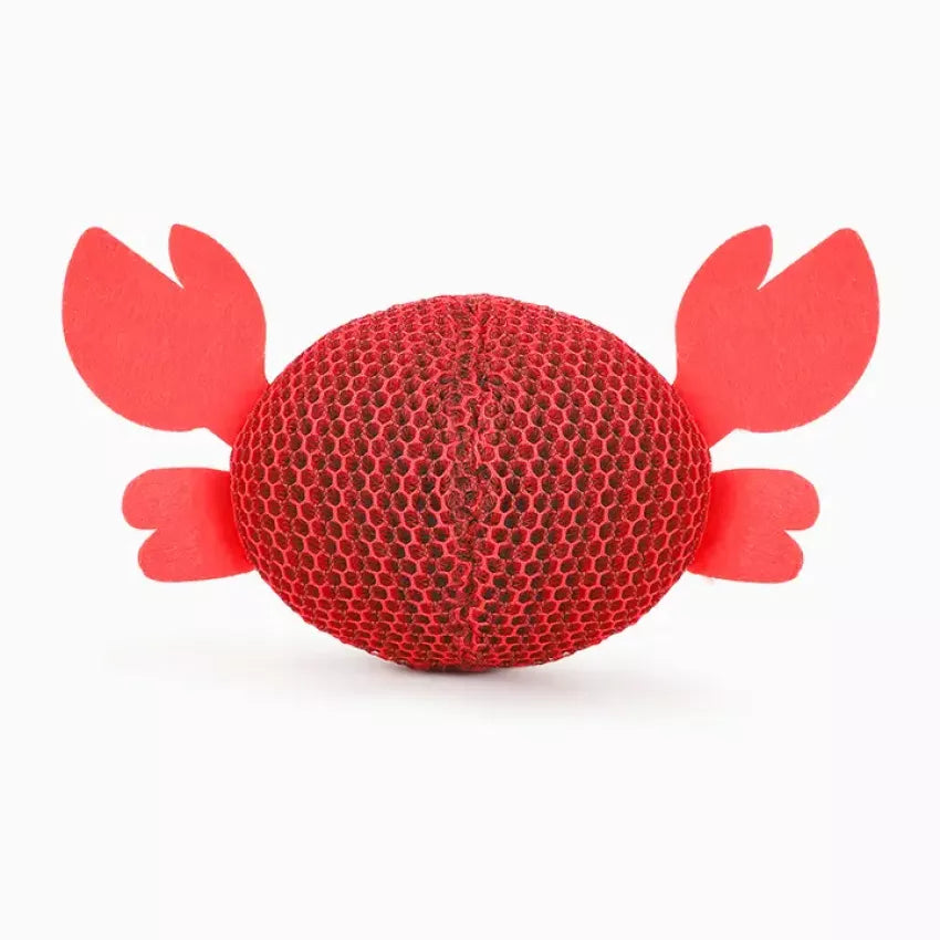 HugSmart - Ocean Pals – Crab Dog Toy