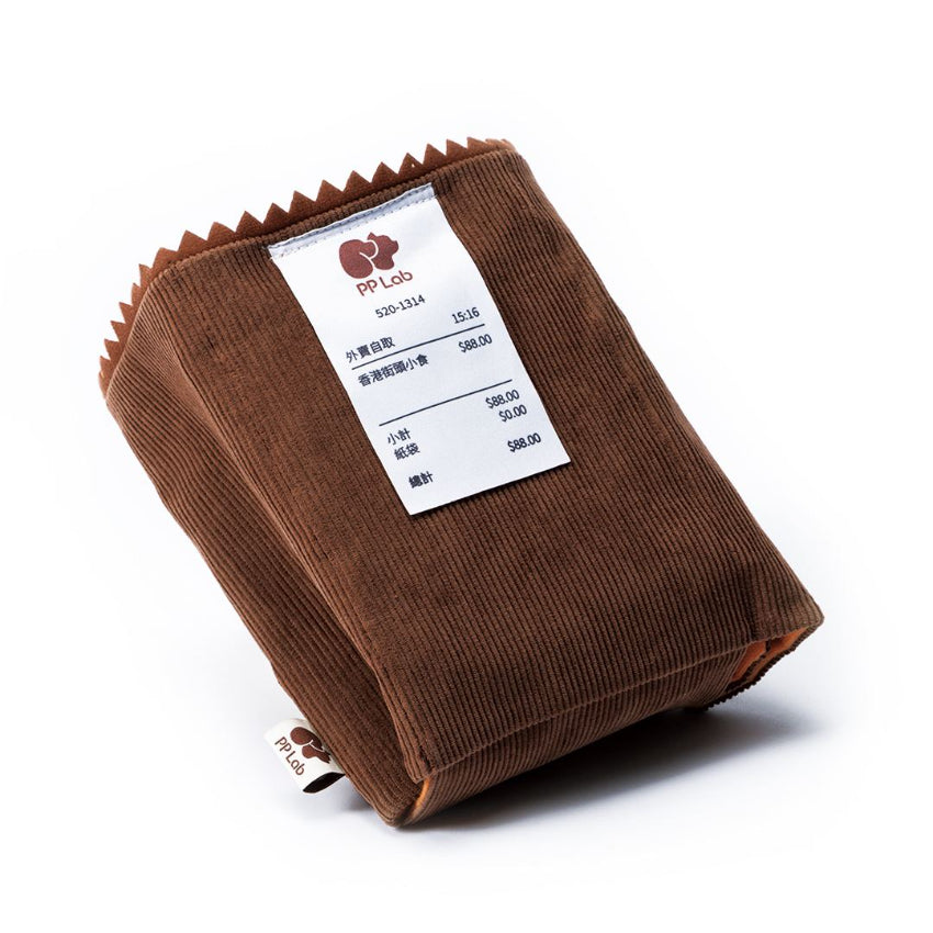 PP LAB - Waffle with Paper Bag Combo Plush Toy