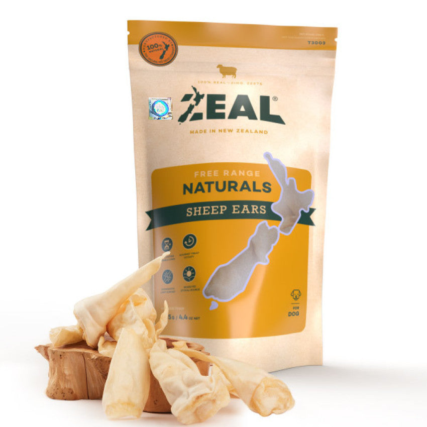 Zeal - Free Range Naturals Sheep Ears (125g)