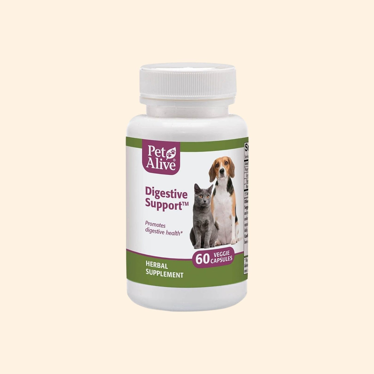 PetAlive - Digestive Support 維持消化系統正常 60粒