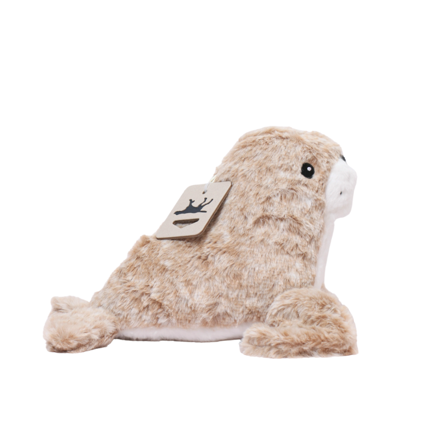 Tall Tails Plush Animated Seal Dog Toy - 9"