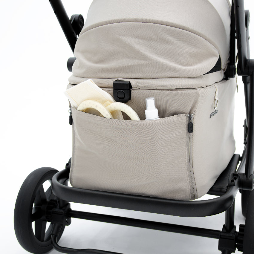 Pompolarr Pet Modu Wagon - Hybrid Detachable Pet Stroller (Black)