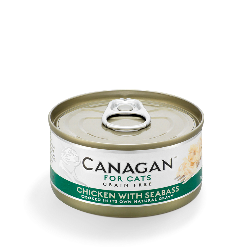 Canagan - Chicken with Seabass Wet Cat Food (75g)