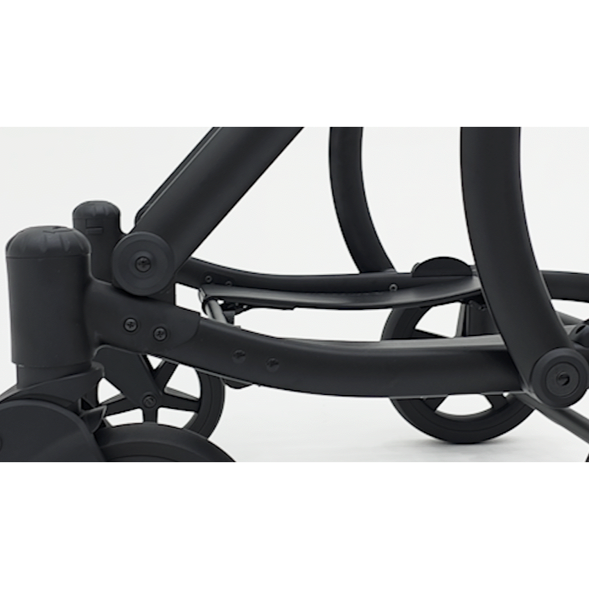 Pompolarr Pet Modu Wagon - Hybrid Detachable Pet Stroller (Black)