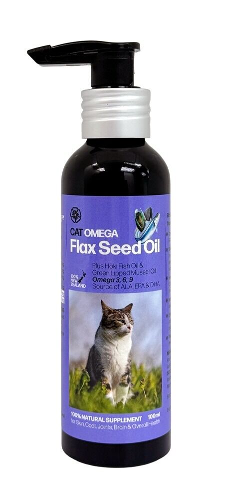 Fourflax Cat Omega Flax Seed Oil (100ml)