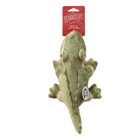 Territory - Gator Squeaker Plush Dog Toy - 11"