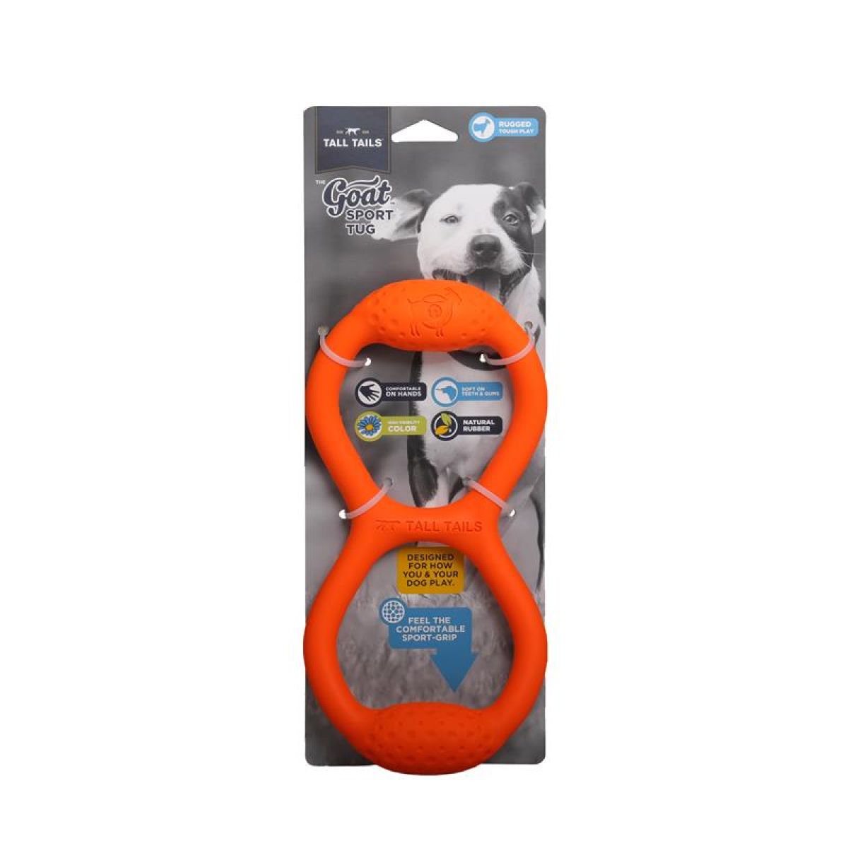 Tall Tails - Rubber Toy - GOAT Rubber Tug Toy - 11"