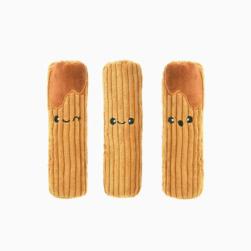 Hugsmart - Food Party - Churros Dog Toy