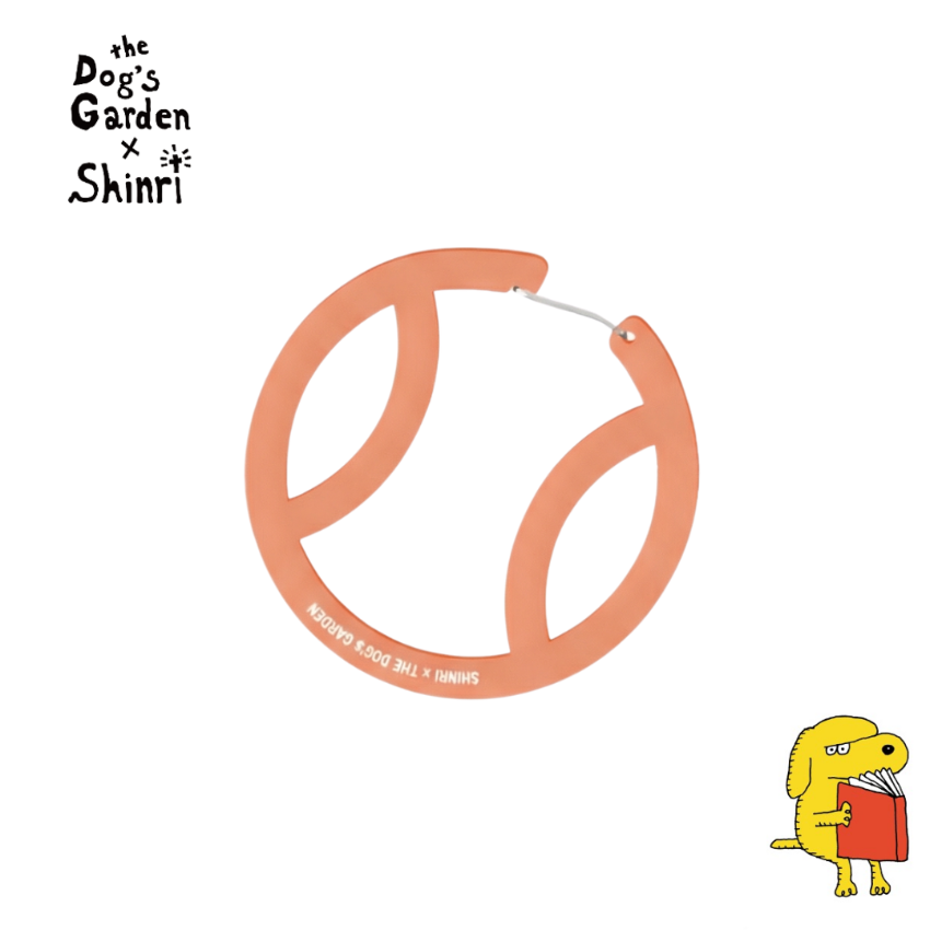 SHINRI x the Dog’s Garden – Carabiner “Orange Ball”