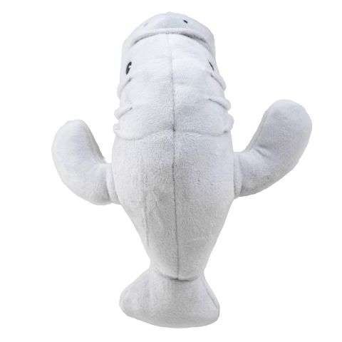 Territory Manatee Squeaker Plush Dog Toy