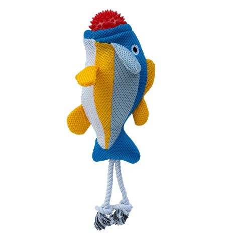 Territory - 2-in-1 Fish Floating Dog Toy - 15"