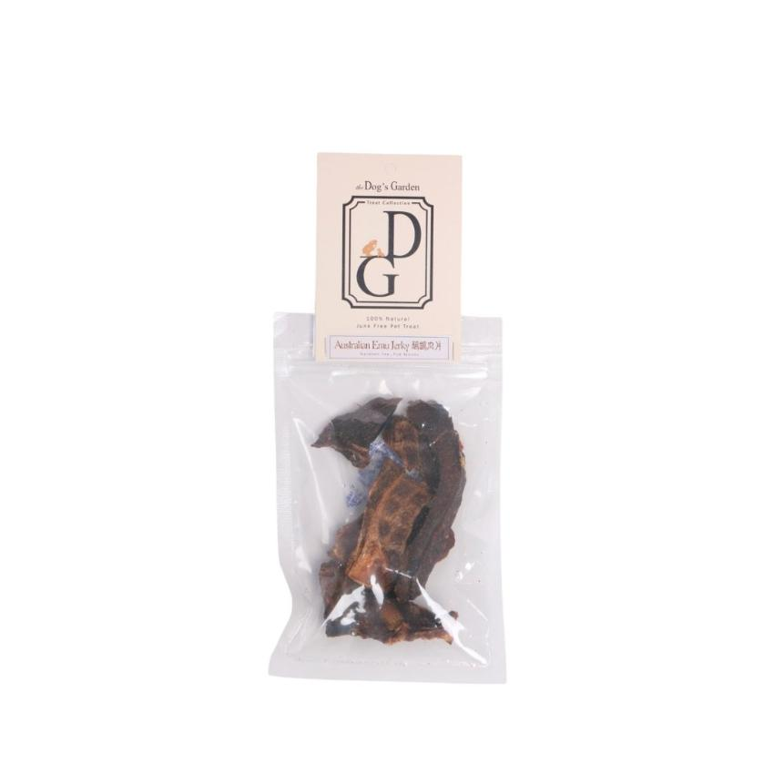 the Dog's Garden - Air Dried - Australian Emu Jerky 40g
