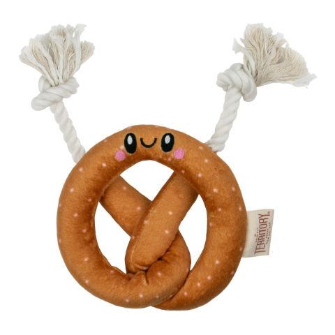 Territory - Pretzel Rope Tug Dog Toy - 8"