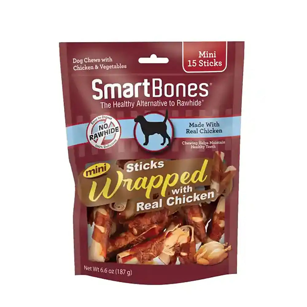 SmartBones - 雙重滋味雞肉潔齒棒2.5" (迷你)