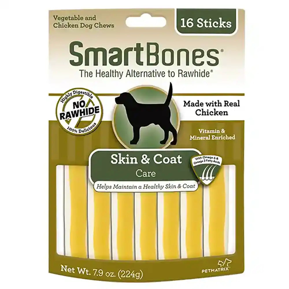 SmartBones - 雞肉味美毛健齒棒