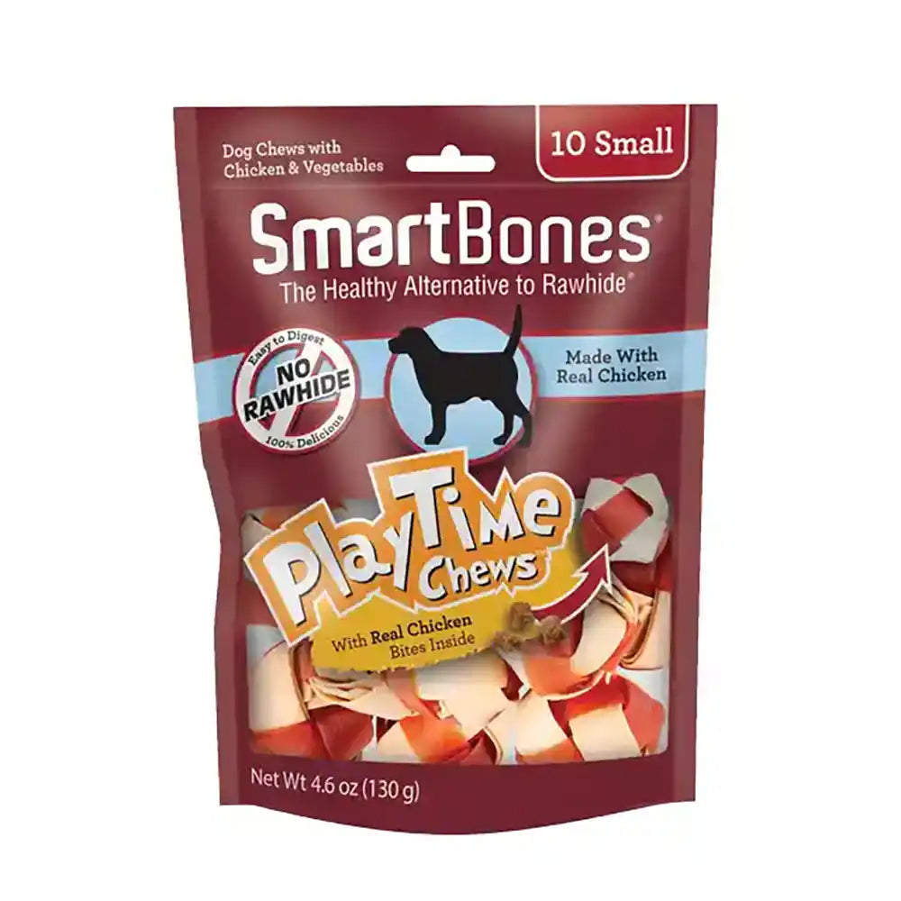 SmartBones - 雞肉味小型潔齒玩樂球(10粒裝)