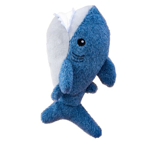 Territory - Shark Squeaker Plush Dog Toy - 10"