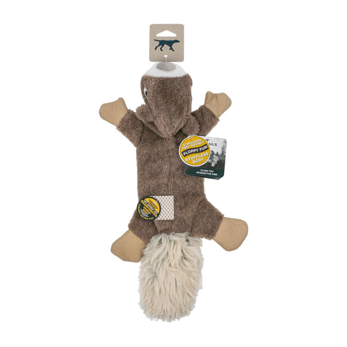 Tall Tails Toy Plush Stuffless Squirrel toy