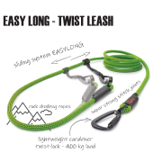 Tamer Leash EASYLONG - TWIST/8 - 50 kg - 2.5m