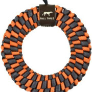 Tall Tails Toy Braided Ring Orange 5" / 6"