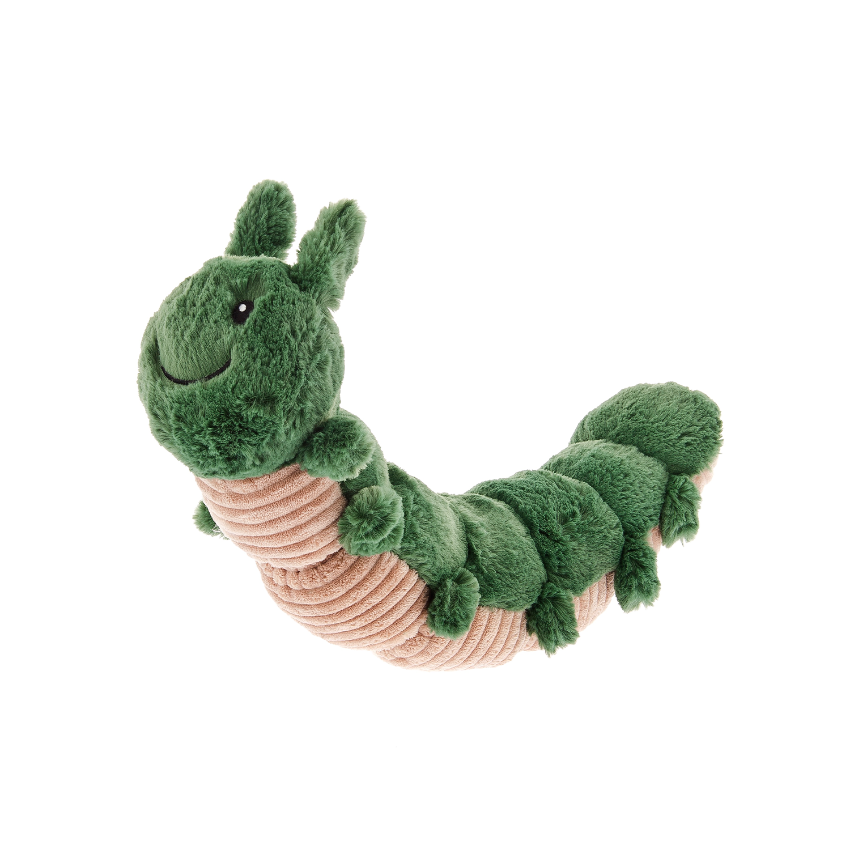 Ferribiella STUFFED CATERPILLAR PLUSH DOG TOY