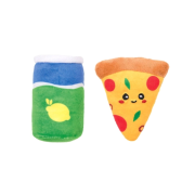 HugSmart Kitten Party Pizza & Soda Cat Toy Set