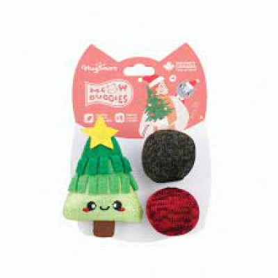 HugSmart Meow Buddies Xmas Tree Cat Toy Set