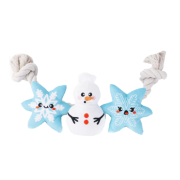 HugSmart Rope Funz Snowman Season Dog Toy