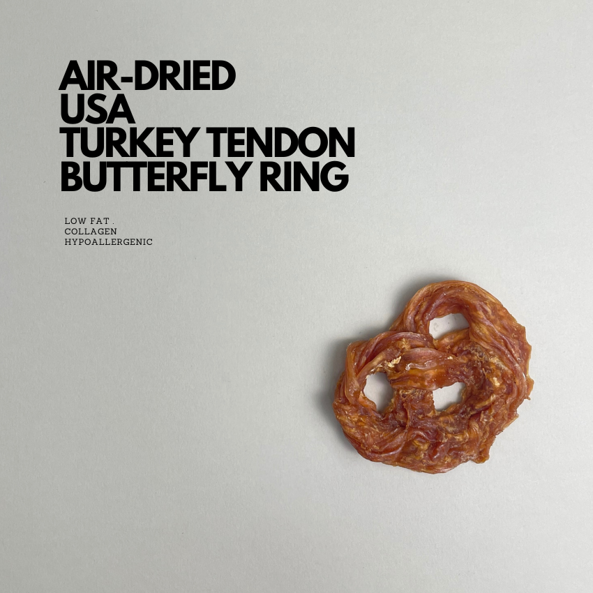 Chew - USA Turkey Tendon - Butterfly Ring