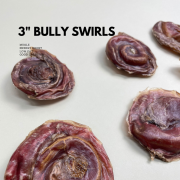 Chew - Air Dried Brazil 3" Bully Swirls