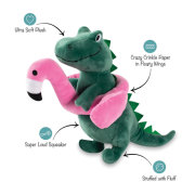 Petshop - LARGE FLAMINGO DOG TOY