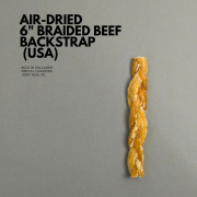 Air-Dried USA 6" Braided Backstrap